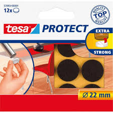 tesa Protect Filzgleiter, braun, Durchmesser: 22 mm