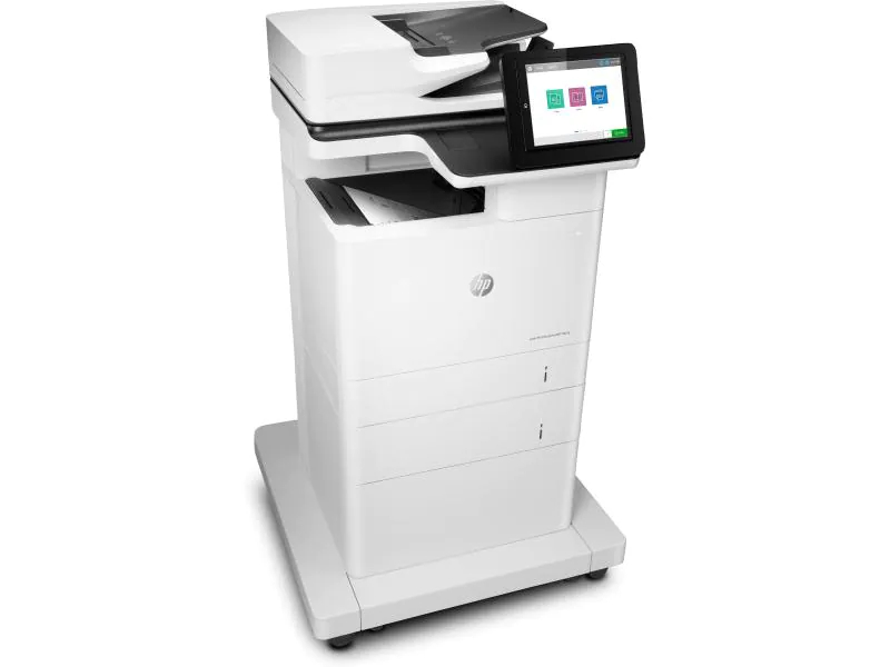 Hewlett-Packard HP MFP M635fht, Schwarzweiss Laser Drucker, A4, 61 Seiten pro Minute, Drucken, Scannen, Kopieren, Fax, Duplex