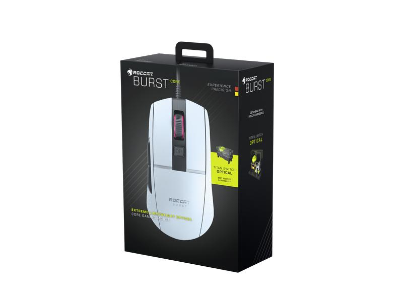 ROCCAT Burst Core Mouse White ROC-11-751