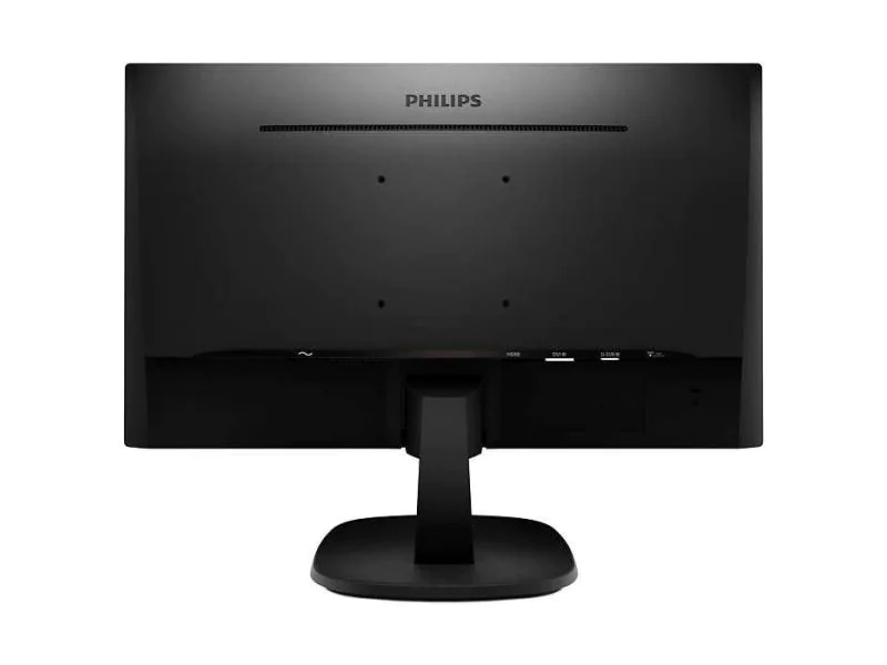 Philips 243V7QDSB/00, 24 Zoll LED, 1920 x 1080 Pixel Full HD, 16:9, DVI VGA HDMI USB, Schwarz