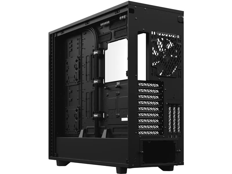 Fractal Design PC-Gehäuse Define 7 XL Light TG, Unterstützte Mainboards: Micro-ATX, E-ATX, ATX, SSI CEB, SSI EEB, Mini-ITX, EE-ATX (Enhanced E-ATX), Gehäuse Bauart: Mid-Tower, Detailfarbe: Schwarz, Anzahl Lüfterplätze: 11, Sichtfenster: Ja, Netzteil