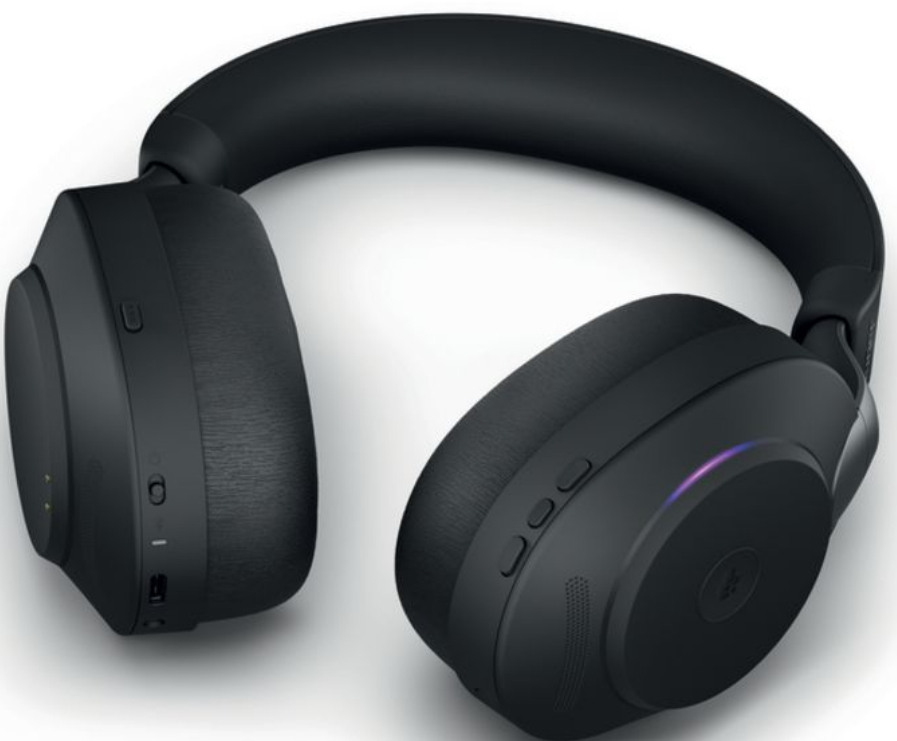 Jabra Headset Evolve2 85 DUO MS Schwarz, USB-A, Ausstattung Mikrofon: Ultra Noise Cancelling, Trageweise: Duo, Skype for Business, Verbindung zum Endgerät: Bluetooth; USB, Tragestil: Überkopfbügel, Trageform: Over-Ear, Geeignet für: Büro; Home Office