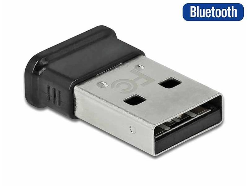 Delock USB-Bluetooth-Adapter 61004 V4.0, 7mm, WLAN: Nein, Schnittstelle Hardware: USB 2.0, Bluetooth Standard: 4.0