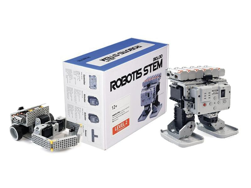 ROBOTIS Erweiterung STEM Level 2 Set, Sprache: Englisch, Altersempfehlung ab: 10 Jahren, Kompatible Lerncomputer: Robotis Stem Kit
