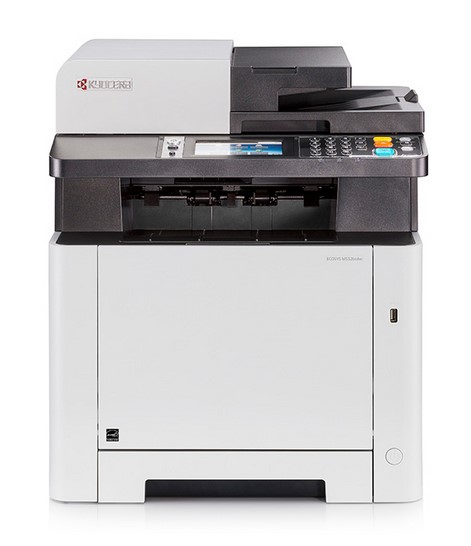 Kyocera Ecosys M5526cdw, Farblaser Drucker, A4, 26 Seiten pro Minute, Drucken, Scannen, Kopieren, Fax, Duplex und WLAN
