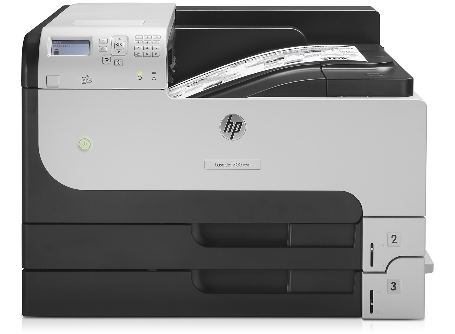 Hewlett-Packard HP Enterprise 700 M712DN, Schwarzweiss Laser Drucker, A3, 41 Seiten pro Minute, Drucken, Duplex