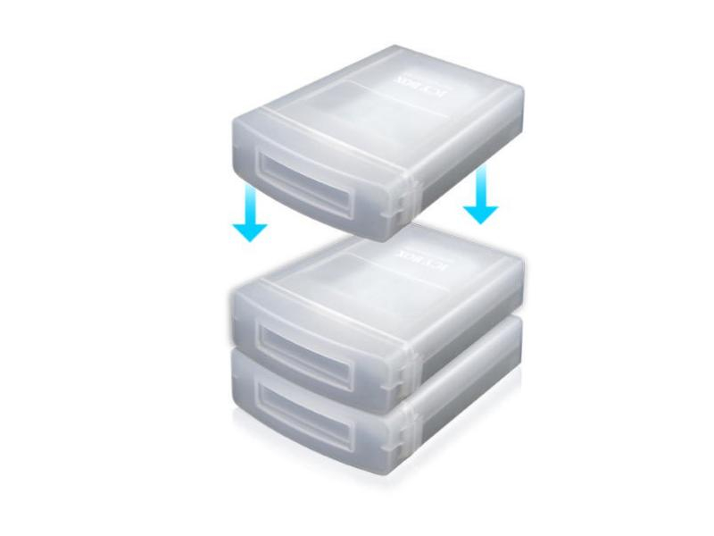 ICY BOX Protection box for 3.5" HDD IB-AC602a transparent