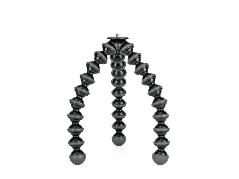 Joby Stativ GorillaPod 1K Stand, Eigenschaften: Fotostativ, Material: ABS; TPE; Edelstahl, Stativ-Bauart: Tischstativ, Stativgewinde: 1/4", Stativ-Ausstattung: Keine, Länge ausgefahren: 21 cm, Gewicht: 145 g, Belastbarkeit: 1 kg