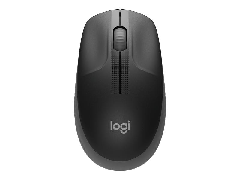 M190 FULL-SIZE WIRELESS MOUSE CHARCOAL EMEA                    IN  NMS IN WRLS