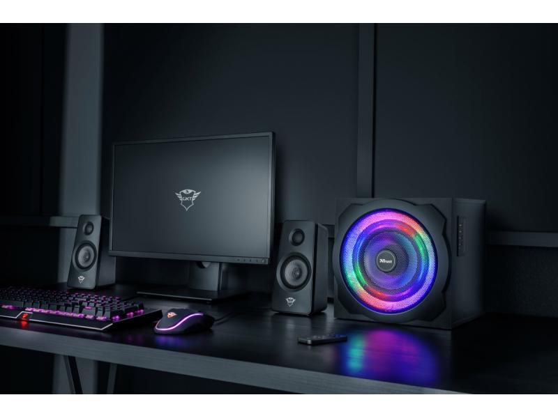 Trust PC-Lautsprecher GXT 629 Tytan RGB Illuminated 2.1