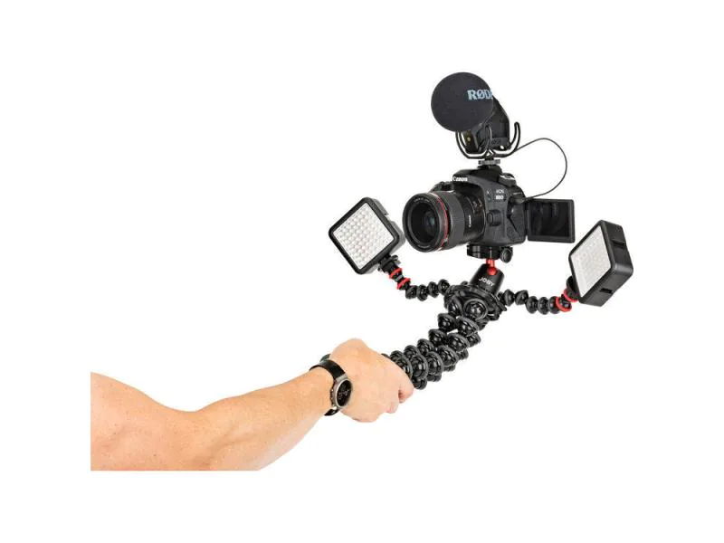 Joby Stativ GorillaPod Rig mit Kugelkopf, Eigenschaften: Videostativ, Material: Plastik; Aluminium, Stativ-Bauart: Dreibeinstativ, Stativgewinde: 1/4", Stativ-Ausstattung: Kugelkopf, Länge ausgefahren: 43 cm, Gewicht: 840 g, Belastbarkeit: 5 kg