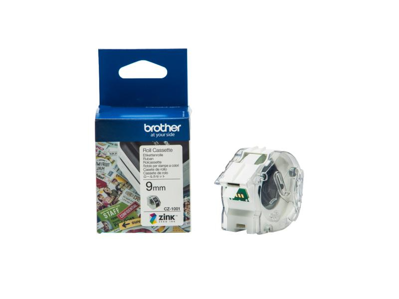 BROTHER Colour Paper Tape 9mm/5m CZ-1001 VC-500W Compact Label Printer