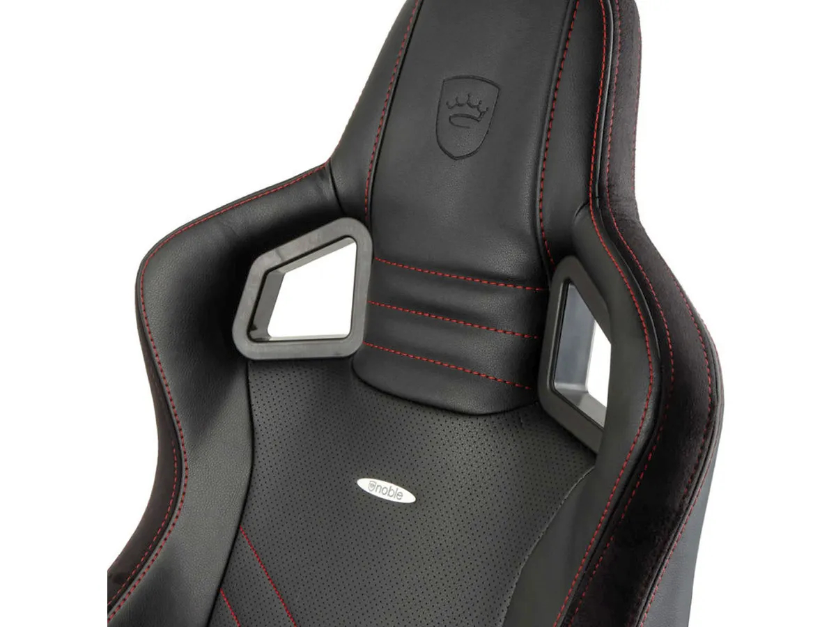 NOBLECHAIRS Gaming Stuhl EPIC NBL-PU-RED-002 schwarz/rot