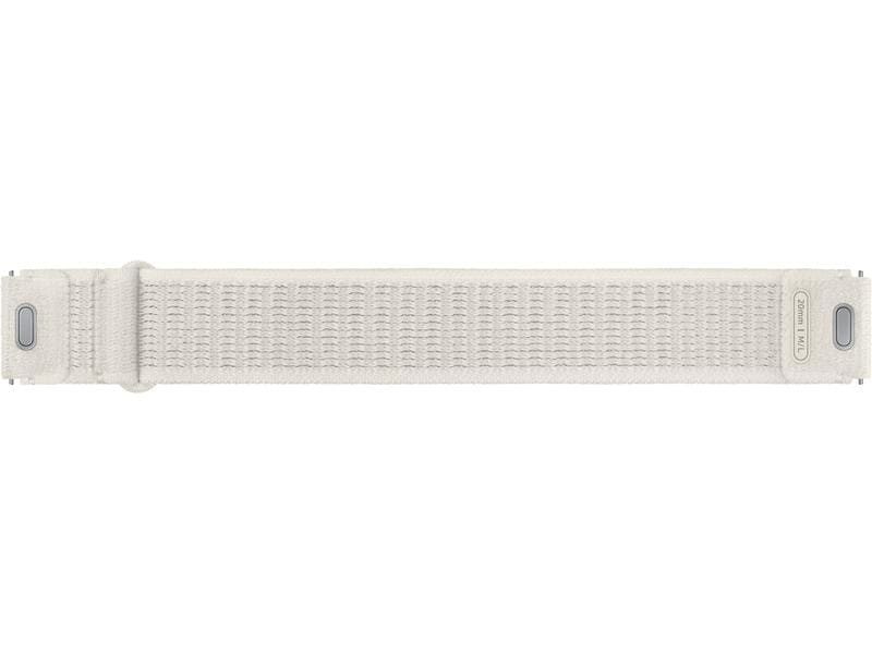 Samsung Fabric Band M/L Galaxy Watch 4/5/6 Sand, Farbe: Weiss