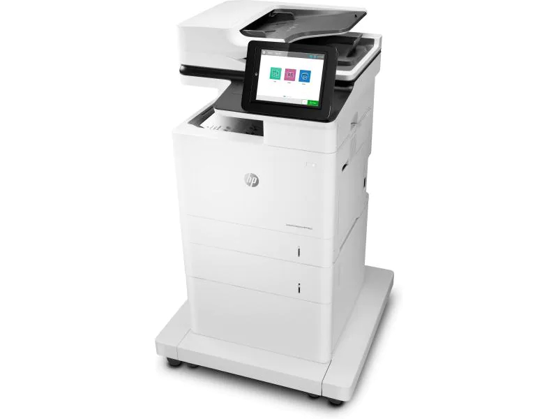 Hewlett-Packard HP MFP M635fht, Schwarzweiss Laser Drucker, A4, 61 Seiten pro Minute, Drucken, Scannen, Kopieren, Fax, Duplex