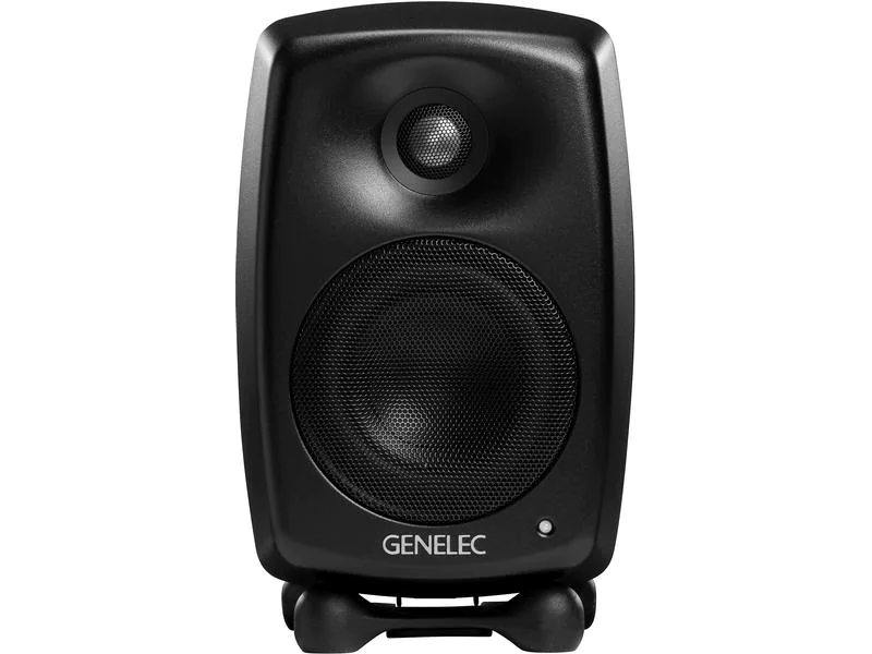 Genelec Studiomonitor G Two ? 50 Watt, Schwarz, Monitor Typ: Nearfield Monitor, Midfield Monitor, Multimedia / Desktop, Lautsprecher Wege: 2-Wege, Lautsprecher Kategorie: Aktiv