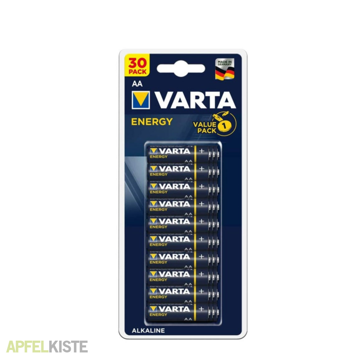 VARTA Alkaline Batterie "ENERGY", Mignon (AA/LR6), 30er