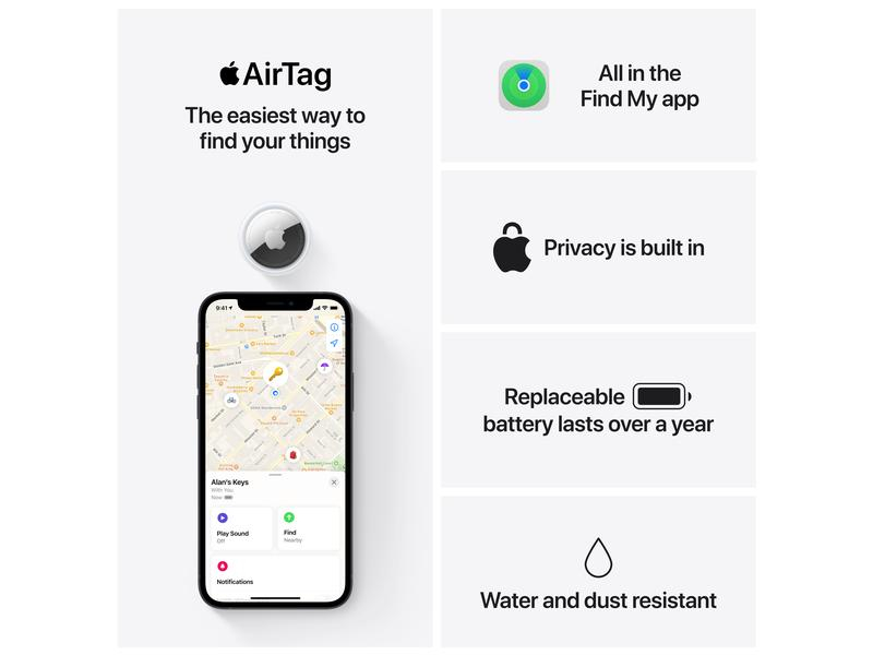Apple AirTag 1er-Pack