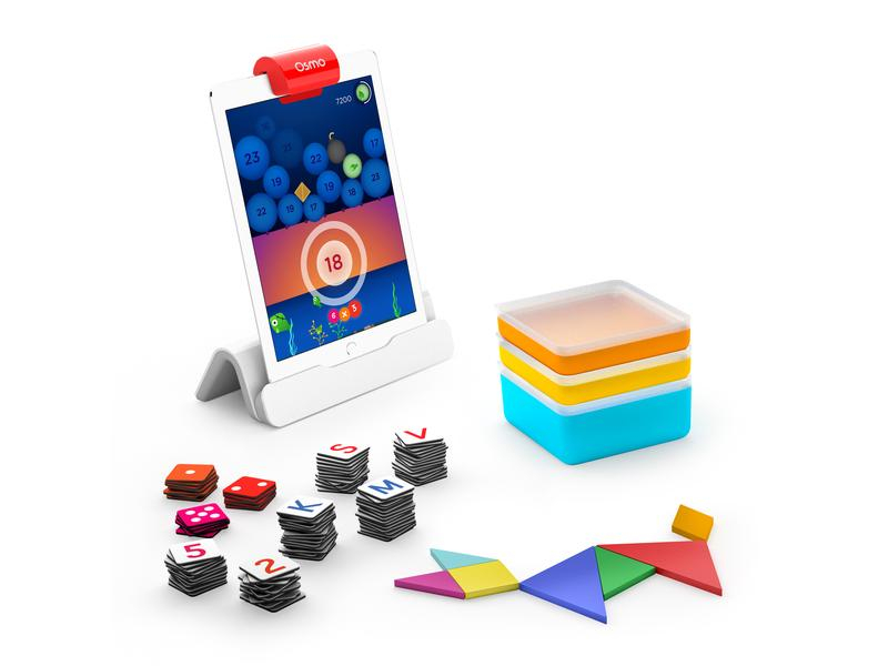 Osmo Osmo Genius Starter Kit für iPad inkl. Basis -FR-, Sprache: Französisch, Altersempfehlung ab: 6 Jahren, Speicherkapazität: 0 GB, Detailfarbe: Mehrfarbig
