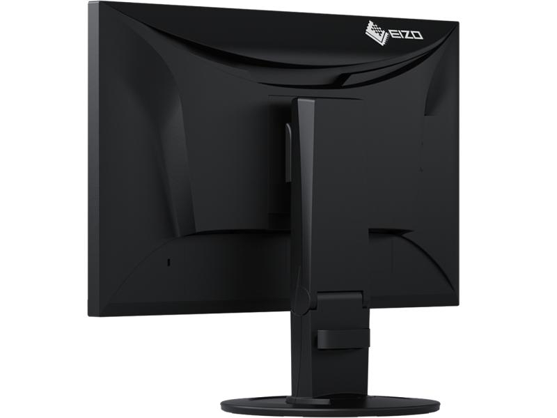 EIZO Monitor EV2460-Swiss, 23.8 Zoll LED, 1920 x 1080 Pixel Full HD, 16:9, DVI VGA HDMI, Schwarz