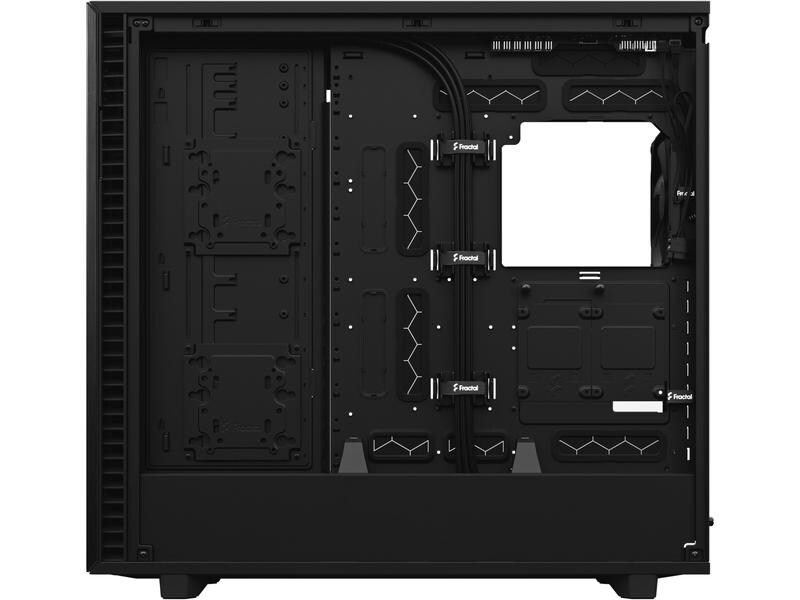 Fractal Design PC-Gehäuse Define 7 XL Light TG, Unterstützte Mainboards: Micro-ATX, E-ATX, ATX, SSI CEB, SSI EEB, Mini-ITX, EE-ATX (Enhanced E-ATX), Gehäuse Bauart: Mid-Tower, Detailfarbe: Schwarz, Anzahl Lüfterplätze: 11, Sichtfenster: Ja, Netzteil