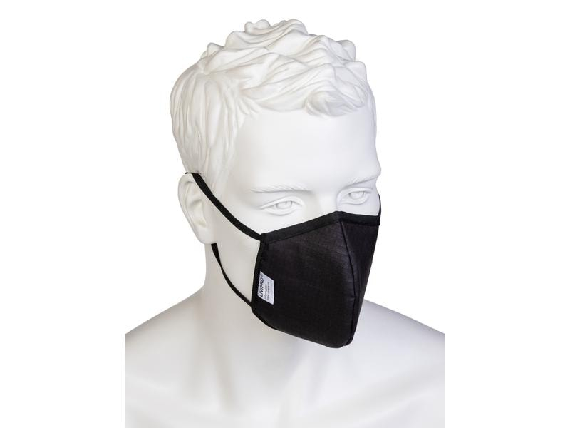 UNREPA Community Stoffmaske LIVIPRO Evolution Gr. L, Schwarz