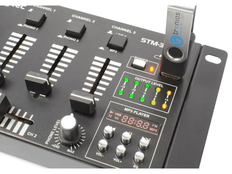 Skytec DJ-Mixer STM-3020B