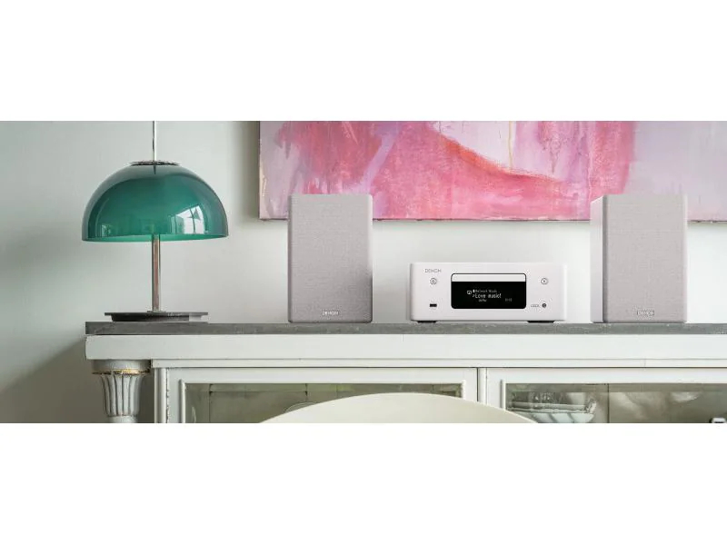 Denon Micro-HiFi Anlage CEOL N10 Weiss, Radio Tuner: FM, Internetradio, AM, Farbe: Weiss, Lautsprecher Kategorie: Regallautsprecher, Verbindungsmöglichkeiten: Kopfhörer 3.5mm Klinke, AirPlay 2, Wi-Fi Sharing, Bluetooth, WLAN, Ausstattung: Tidal, Bluetoo