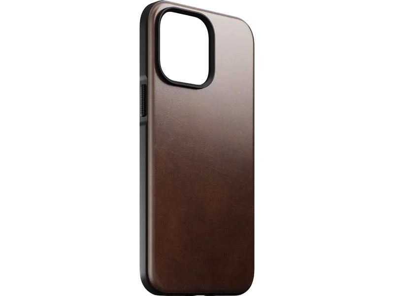 Nomad Back Cover Modern Leather Horween iPhone 14 Pro Max Braun