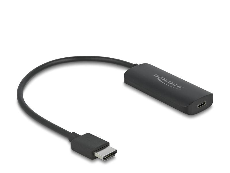 Delock Adapter 8K/30Hz HDMI - USB Type-C, Kabeltyp: Adapter, Videoanschluss Seite A: HDMI, Videoanschluss Seite B: USB Type-C