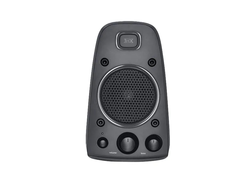 Logitech Lautsprecher Z625 Multimedia Logitech Lautsprecher Z625 Multimedia, Audiokanäle: 2.1, Farbe: Schwarz, Schnittstellen: 3,5 mm Klinke, Ausstattung: Lautstärkeregler, Ein-/Ausschalter