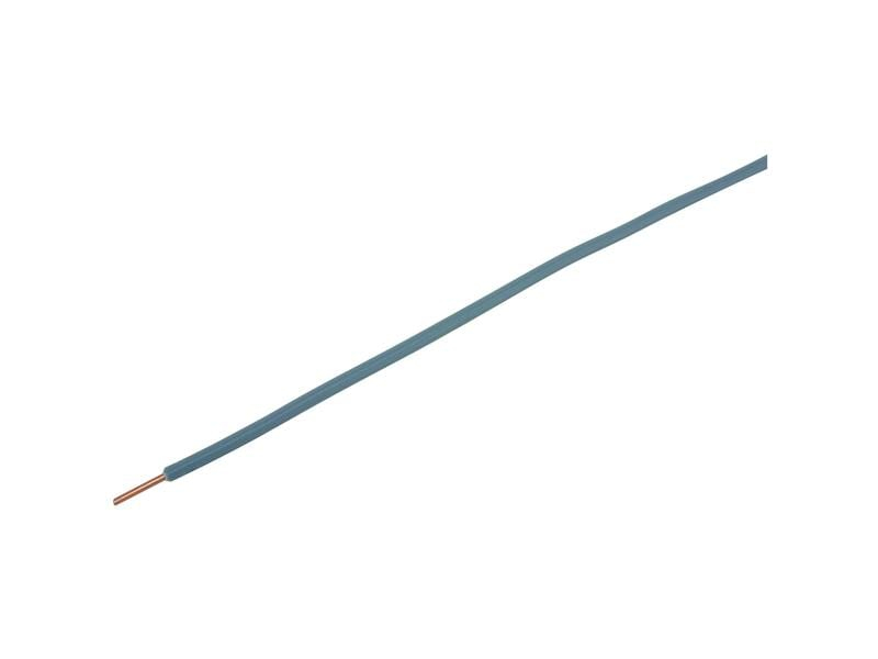 STEFFEN T-Draht Ring 1.5 mm2 20 m, Grau, Länge: 20 m, Detailfarbe: Grau, Anzahl Leiter: 1, Kabelummantelung: PVC, Kabeltyp: T-Draht, Leiterquerschnitt: 1.5 mm²