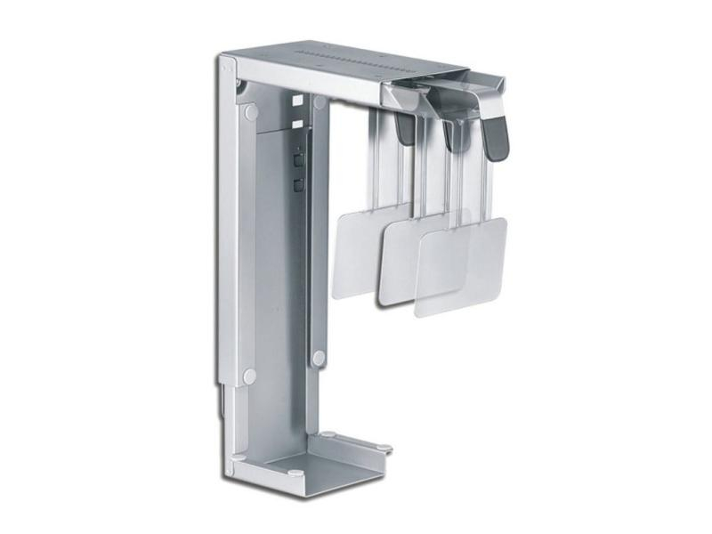 CPU-D100SILVER 30 kilo NewStar CPU Holder (height PC: 30-53 cm / width PC: 8-22 cm) Silver