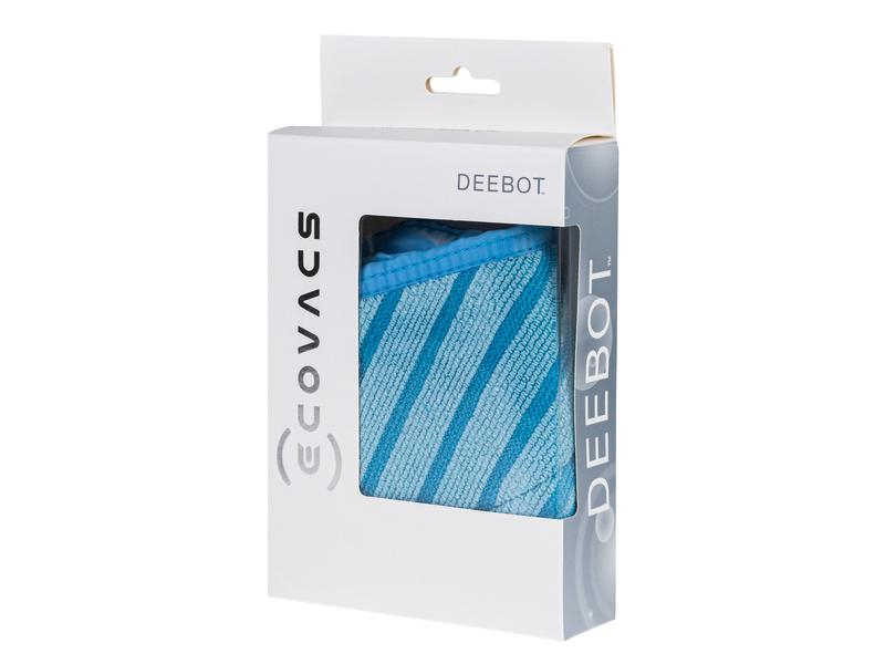 Ecovacs Wischbezug D-CC3I 3 Stück, Verpackungseinheit: 3 Stück, Material: Textil, Detailfarbe: Blau, Waschbar: Ja