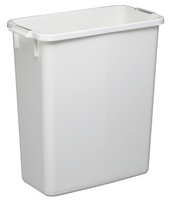DURABLE Abfallbehälter DURABIN 60, rechteckig, weiß