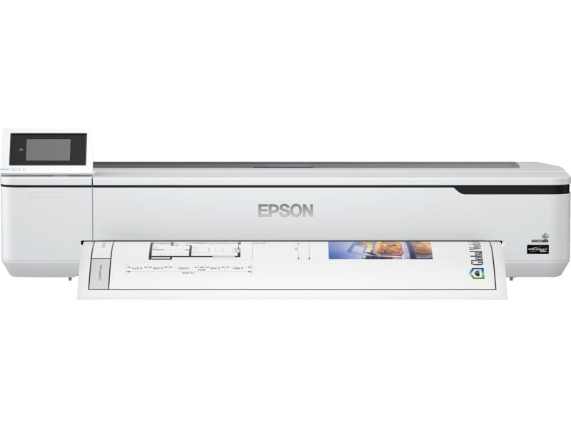 Epson Grossformatdrucker SureColor SC-T5100N, Verbindungsmöglichkeiten: LAN; Wi-Fi Direct; WLAN; USB, Druckertyp: Farbig, Drucktechnik: Tintenstrahl, Total Fassungsvermögen Papierzuführungen: 1 Seiten, Funktionen: Drucken, Anzahl Papierzuführungen (in