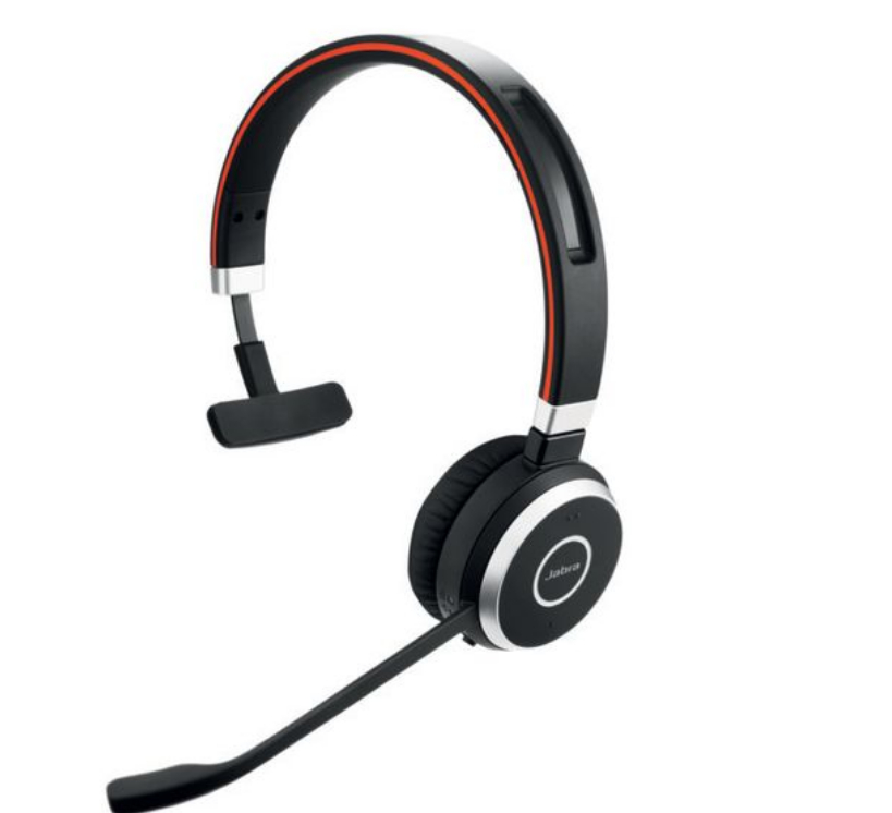 Jabra Headset Evolve 65 Mono MS inkl. Ladestation Verbindungsmöglichkeiten: Funk, Bluetooth, NFC, Audiokanäle: Mono, Plattform: Microsoft Lync, PC, Skype for Business, Mobile, Kopfhörertyp: Ohraufliegend, Kopfhörer Trageform: Überkopfbügel, Mikrofon