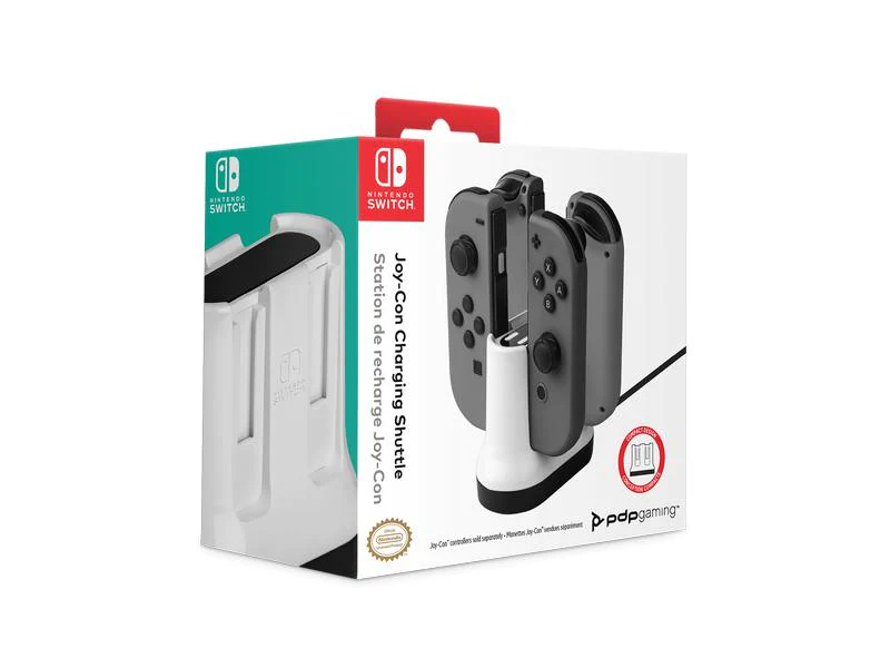 PDP Joy-Con Charging Shuttle 500-188-EU white, for NSW