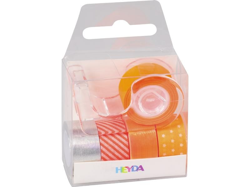 Heyda Washi Tape Neon Akzente Orange