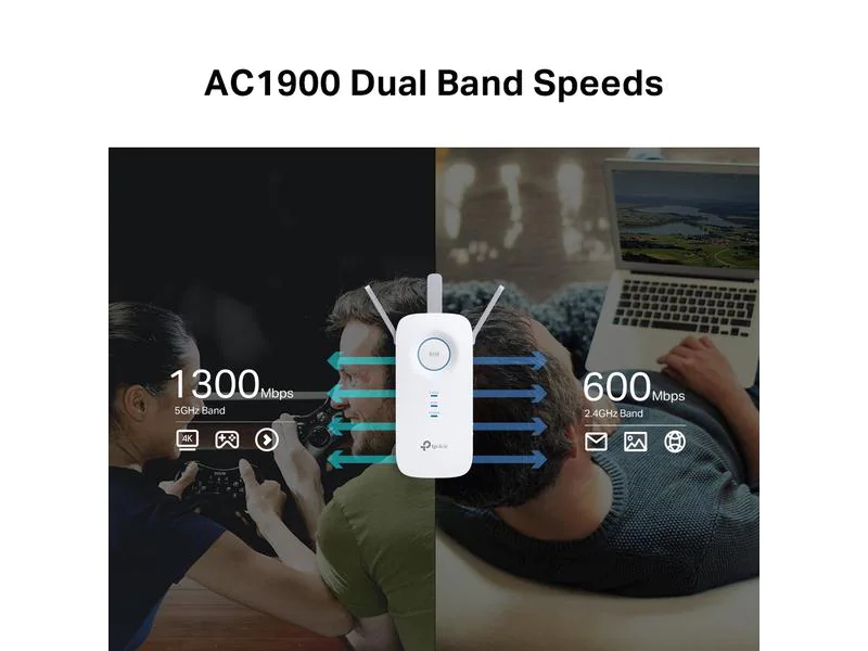 TP-Link WLAN-Mesh-Repeater RE550