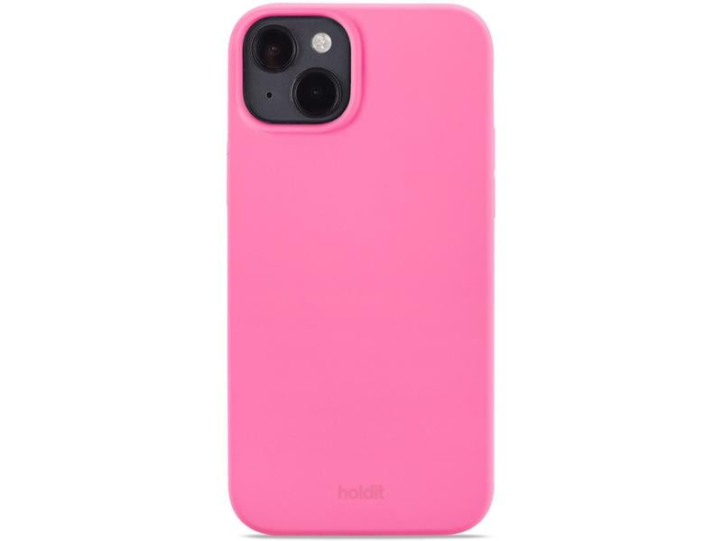 Holdit Back Cover Silicone iPhone 14 Plus Pink, Fallsicher: Nein, Kompatible Hersteller: Apple, Detailfarbe: Pink, Mobiltelefon Kompatibilität: iPhone 14 Plus, Material: Silikon, Bewusste Eigenschaften: Keine Eigenschaft