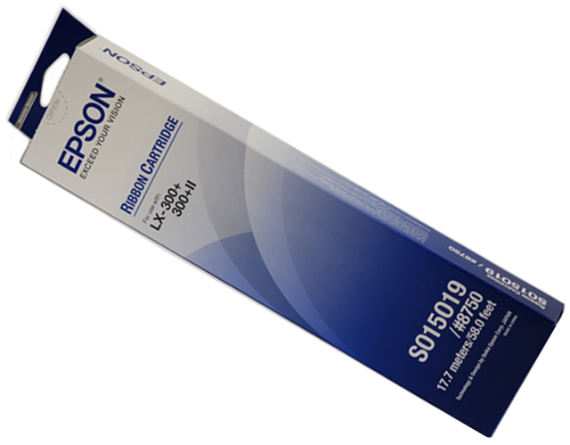 Epson S015019 | 8750 Epson Farbband Nylon, schwarz