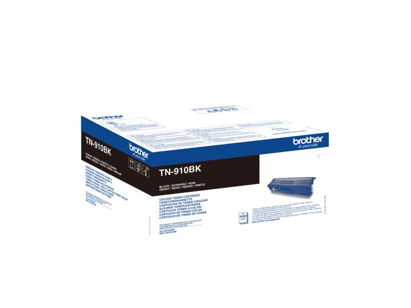 BROTHER TN910BK | 9000 Seiten BROTHER Tonerkassette, schwarz