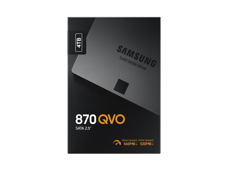 SAMSUNG MEMORY SSD 870 QVO Series 4TB MZ-77Q4T0BW SATA III 2.5 V-NAND Basic