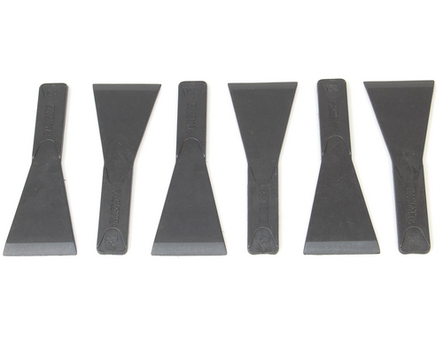 Nouvel Raclette-Spachtel 6 Stück, Farbe: Schwarz, Verpackungseinheit: 6 Stück