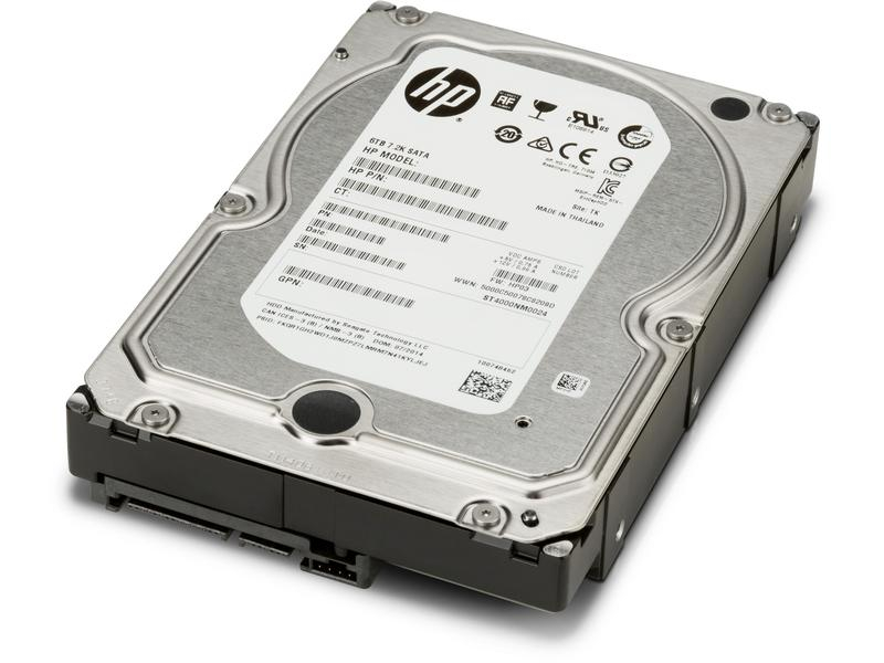 HP Harddisk 3DH90AA 3.5" SATA 6 TB, Speicher Anwendungsbereich: Desktop-PC, Speicherkapazität total: 6 TB, Dauerbetrieb: Ja, Speicherschnittstelle: SATA III (6Gb/s), Festplatten Formfaktor: 3.5", HDD Umdrehungsgeschwindigkeit: 7200 rpm