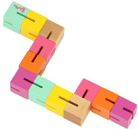 ROOST Twisty Blocks 15cm WD228F Holz