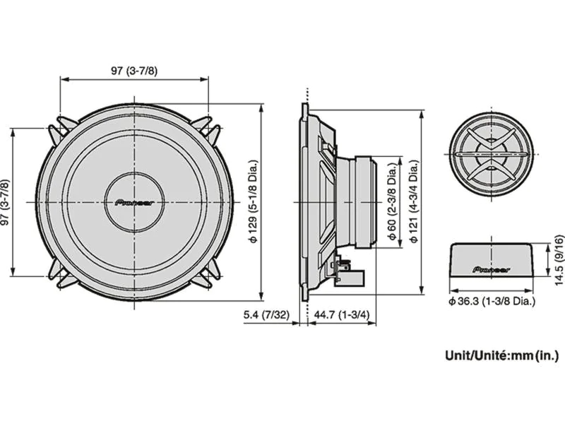 Pioneer TS-130Ci,