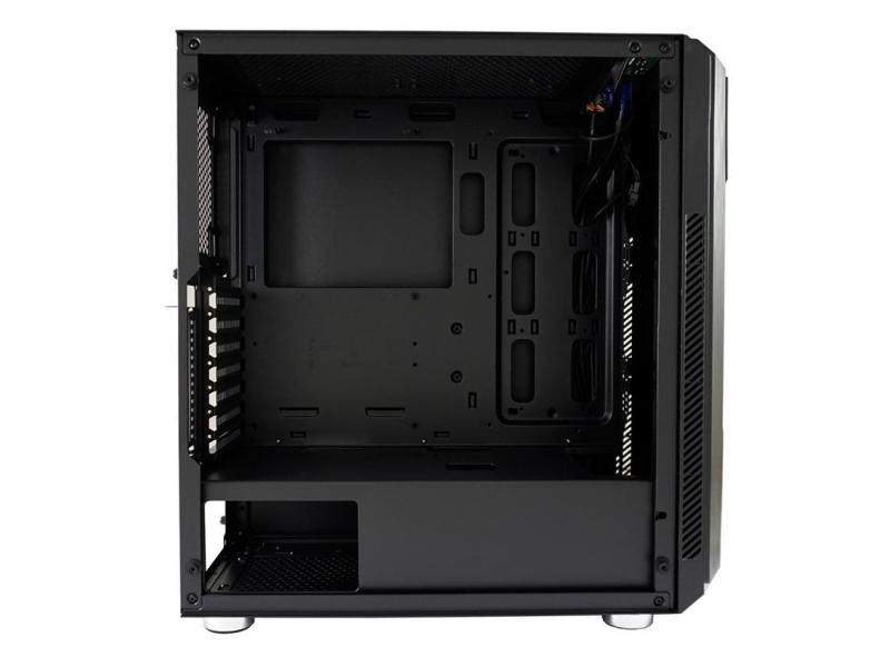 LC-Power PC-Gehäuse Gaming 702B - Skyscraper_X, Netzteil vorinstalliert: Nein, Farbe: Schwarz, Anzahl Lüfterplätze: 6, Sichtfenster: Ja, Gehäuse Bauart: Mid-Tower, Unterstützte Mainboards: ATX, Mini-ITX, Micro-ATX