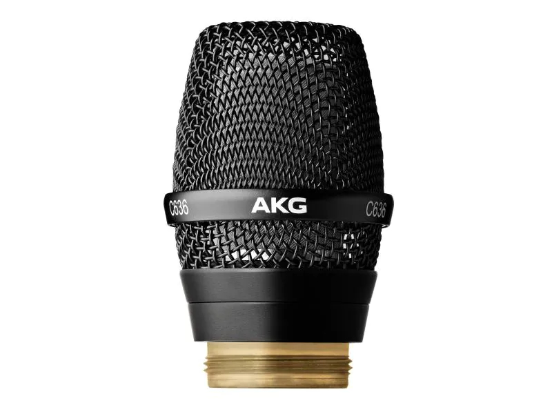 AKG C636 BLK, Typ: Einzelmikrofon, Bauweise: Hand-/Stativmikrofon, Anwendungsbereich: Gesang & Sprache, Wandlerprinzip: Kondensator, Richtcharackteristik: Niere, Einsatzgebiet: Bühne / Live, Weitere Eigenschaften: Standard